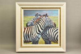 TONY FORREST (BRITISH 1961) 'NEAREST AND DEAREST', a limited edition print of Zebra's 22/195, signed