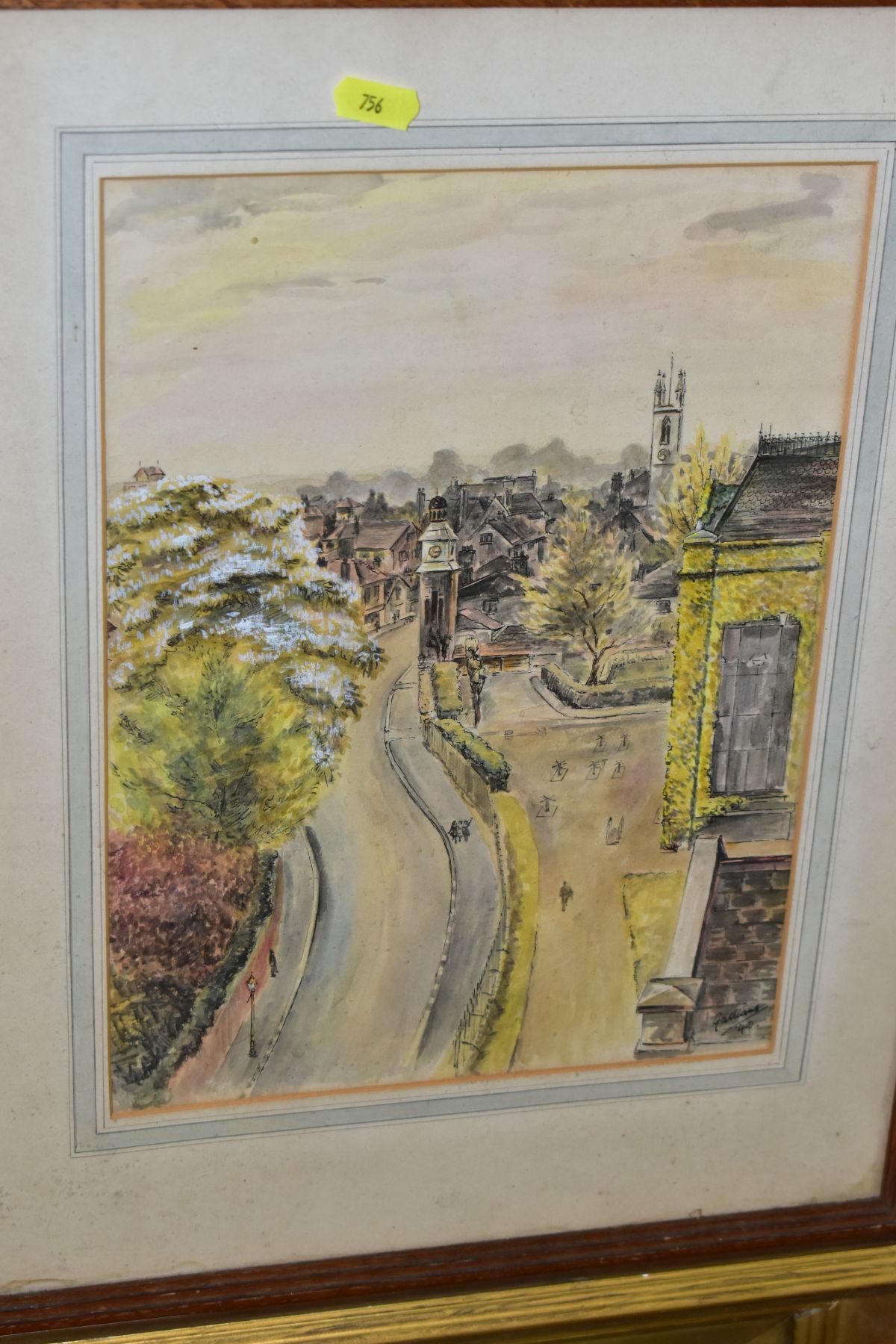ROBERT EADIE (1877-1954) 'MARISCHAL COLLEGE ABERDEEN', signed bottom right, watercolour and pencil - Image 8 of 8