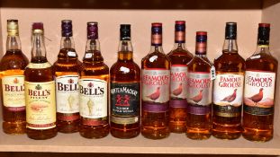 SCOTCH WHISKY, ten bottles of blended Scotch Whisky comprising four 1 litre bottles of Bell's (two
