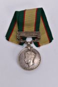 GEORGE VI INDIA GENERAL SERVICE MEDAL, BAR NORTH WEST FRONTIER 1937-1939, named to 4857762 Pte. W