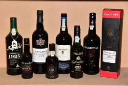 A COLLECTION OF PORT, comprising one bottle of Niepoort Colheita 1985, bottled 1997, 20% vol. 750ml,