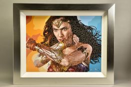 PAUL NORMANSELL (BRITISH 1978) 'THE TIME IS NOW', a limited edition print depicting Gal Gadot as