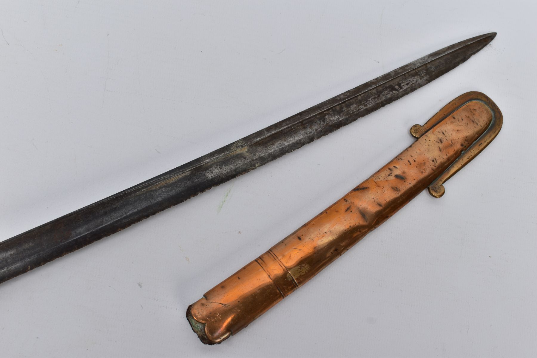 A BRITISH VICTORIAN ERA INFANTRY OFFICERS SWORD (possibly 1845 pattern), no scabbard apart from - Image 2 of 13