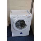 A CANDY GC4 1261 D1 SLIMMY WASHING MACHINE only 40cm deep and 60cm wide (PAT pass and powers up)