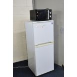 A BEKO FRIDGE FREEZER 55cm wide 136cm high (PAT pass and working at 5 and -18 degrees) and a