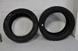 TWO PART WORN HANKOOK VENTUS PRIME 3 TYRES both 215/50 R18 92V one 52nd week 2018, the other 2nd