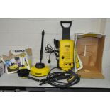 A KARCHER K4.99 JET WASHER with T100 T Racer Patio cleaner ,lance with 3 attachments and other