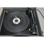 A VINTAGE FIDELITY RECORD PLAYER with a BSR turntable ( PAT fail due to uninsulated plug but working