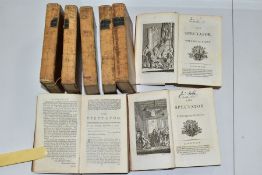 THE SPECTATOR, eight volumes, Addison & steele, 1788