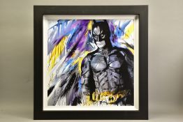 JEN ALLEN (BRITISH 1979) 'SILENT GUARDIAN' a limited edition print of Batman 78/195, signed lower