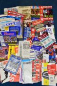 A QUANTITY OF ASSORTED FOOTBALL PROGRAMMES, 1960's onwards, assorted teams but includes a number