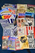 A QUANTITY OF ASSORTED FOOTBALL PROGRAMMES, 1950's to 1990's assorted teams to include a number of
