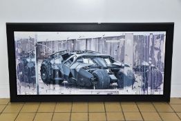 KRIS HARDY (BRITISH 1978) 'BATMOBILE TUMBLER' a rendition of the car from the Dark Knight trilogy,