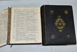 BIBLES, ONE Brown's Self-Interpreting Family Bible, published by Edward Slater Bradford and one