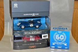 A BOXED SCALEXTRIC 1960 JAGUAR E-TYPE (C3826A) limited edition celebrating 60 years of Scalextric