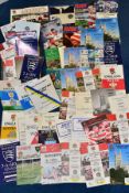 A QUANTITY OF ASSORTED RUGBY UNION PROGRAMMES AND TICKETS, to include England and other