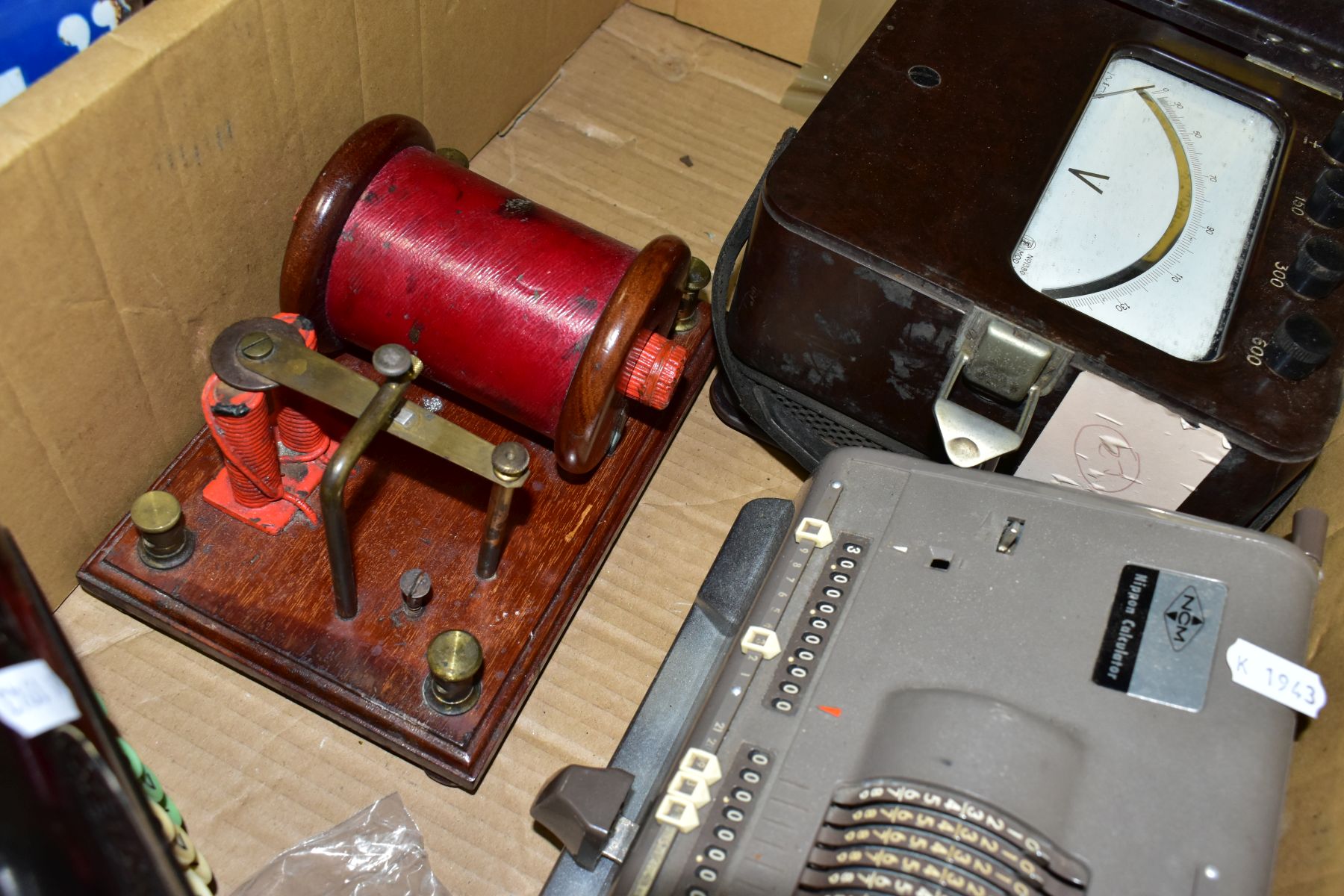 A NIPPON CALCULATOR ADDING MACHINE, a Danish Contex adding machine, English Electric Company - Image 4 of 5