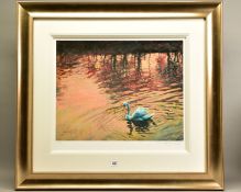 ROLF HARRIS (AUSTRALIAN 1930), 'SWAN IN THE MORNING', an artist proof print 2/20, signed to lower