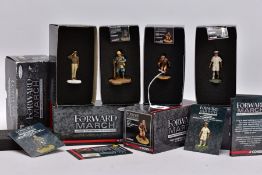 FOUR BOXED CORGI FORWARD MARCH CAST METAL FIGURES, comprising 'General Eisenhower' CC59183, 'Lord