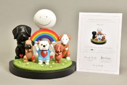 DOUG HYDE (BRITISH 1972) 'THANK YOU' a limited edition sculpture in recognition of NHS workers 283/