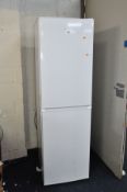 A TALL DAEWOO FRIDGE FREEZER 55cm wide 179cm high (PAT pass and working at 5 and -19 degrees)