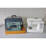 A JANOME XC 33 SPECIAL EDITION SEWING MACHINE (no pedal or power cables so untested) and a