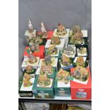 TWENTY TWO BOXED LILLIPUT LANE SCULPTURES, all with deeds except where mentioned, from various