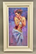 HENRY ASENICO (AMERICAN 1971), a limited edition print of a female figure 30/95, signed bottom left,