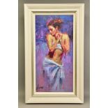 HENRY ASENICO (AMERICAN 1971), a limited edition print of a female figure 30/95, signed bottom left,