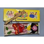A BOXED PELHAM SS GYPSY PUPPET, appears complete and in fairly good condition, complete with (