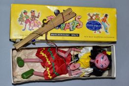 A BOXED PELHAM SS GYPSY PUPPET, appears complete and in fairly good condition, complete with (