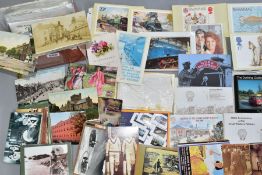 POSTCARDS, once box of modern Postcards comprising nostalgic reprints, Royal Mail, Post Office,