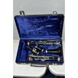 A CRAMPON AND CO BUFFET B12 CLARINET, in original case, serial No 420762 with mouthpiece (no reed)