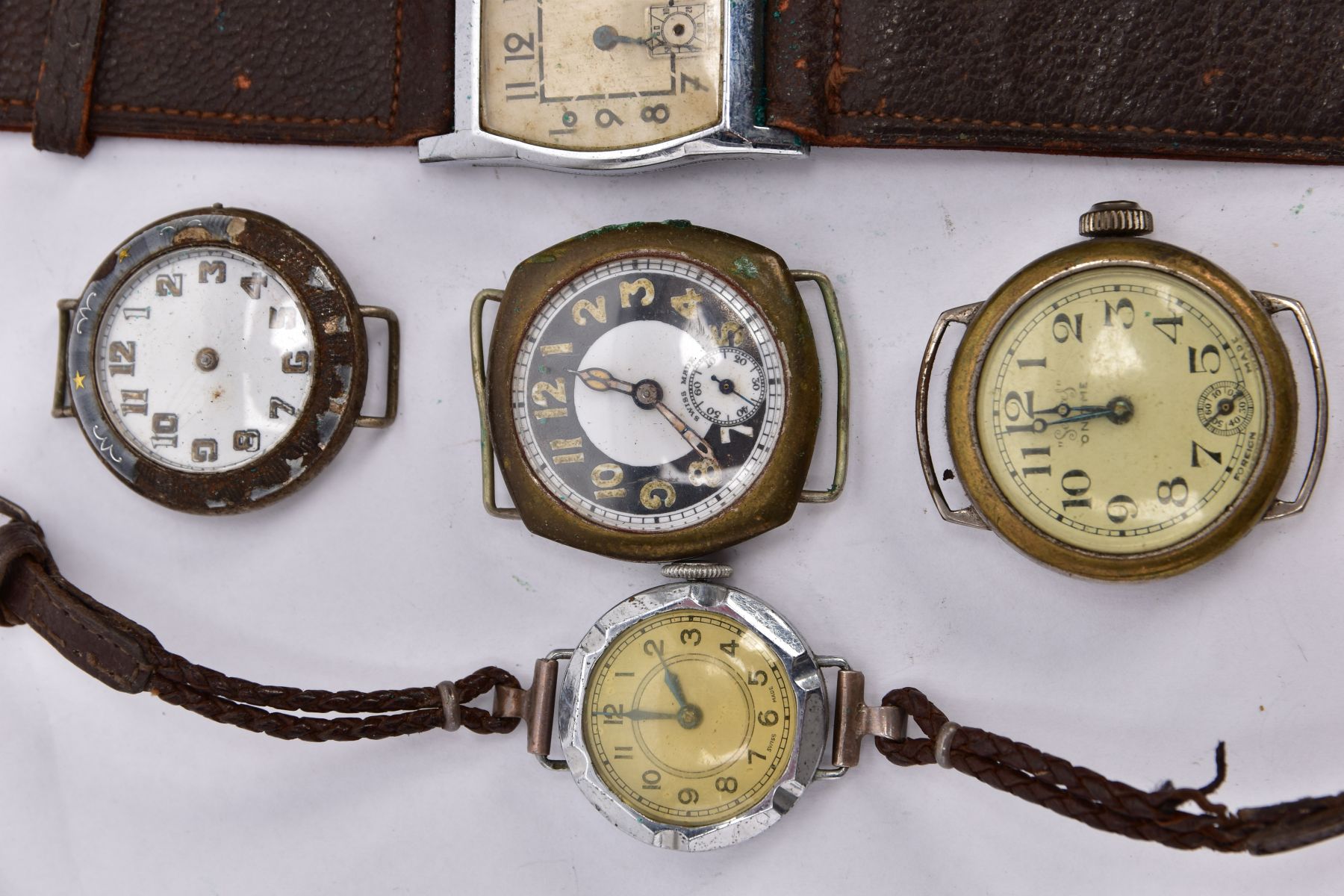 A BAG OF ASSORTED WRISTWATCHES, to include a gold plated ladies watch, signed dial 'Richmond', - Image 8 of 14