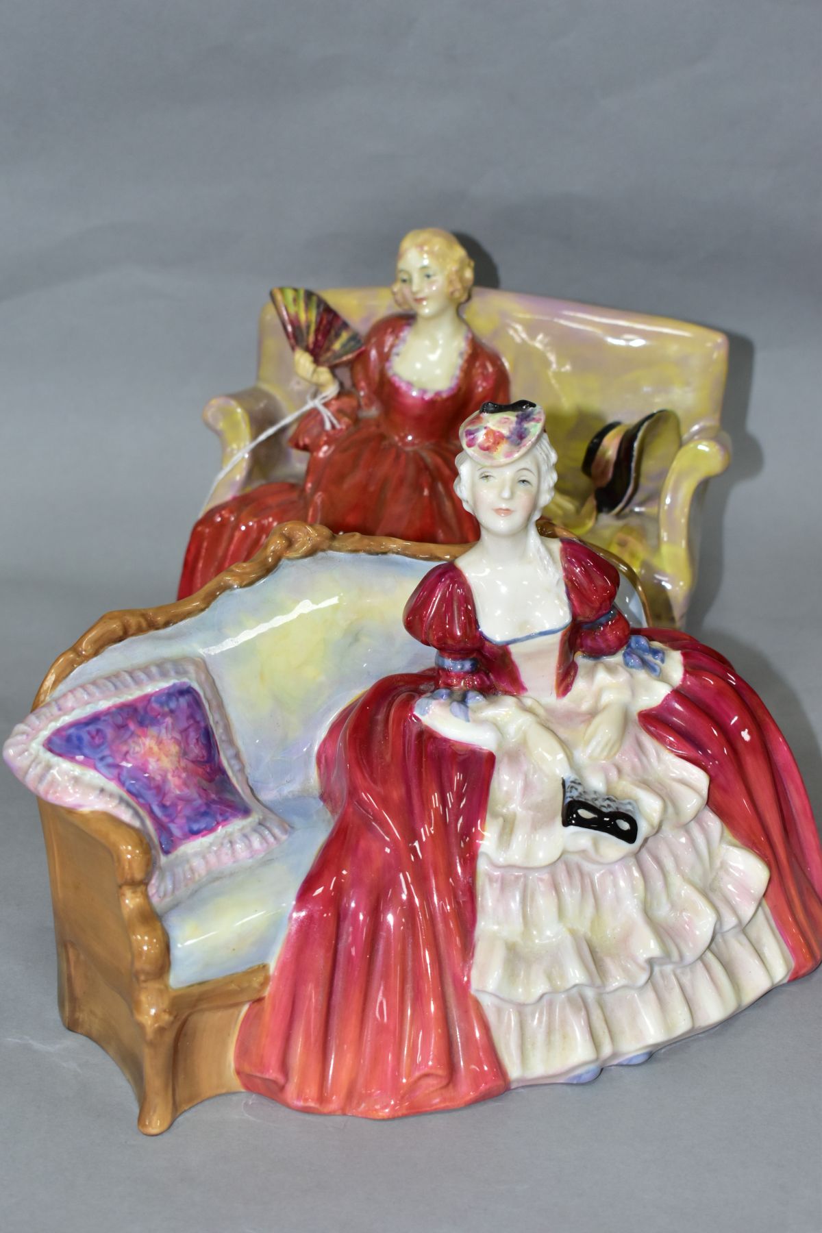 TWO ROYAL DOULTON FIGURES, 'Sweet and Twenty' HN1298 and 'Belle O'The Ball' HN1997 (2) ( - Image 7 of 12