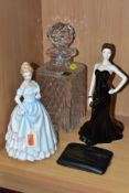TWO ROYAL DOULTON LADY FIGURINES, comprising 'Claire' HN3646 and 'Pretty Ladies - Jasmine' HN5483,