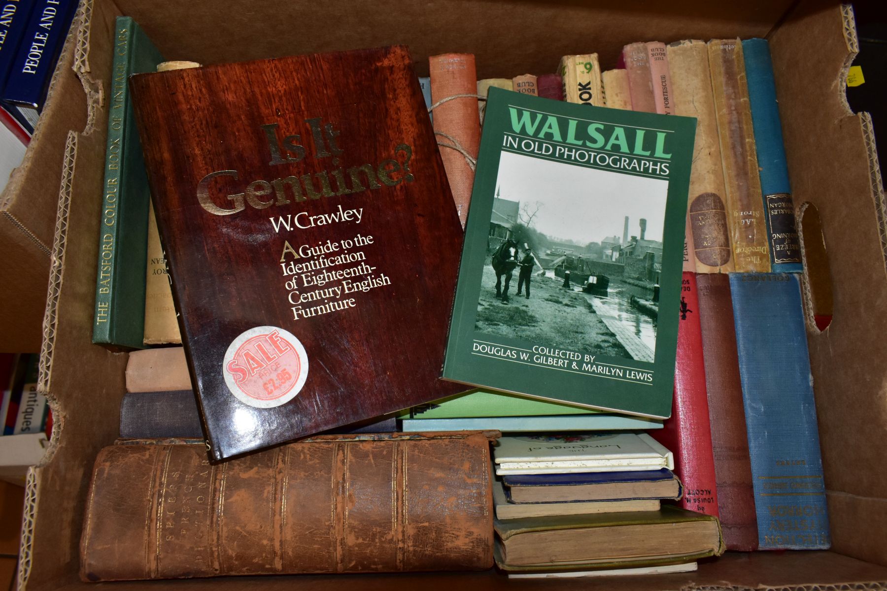 BOOKS, six boxes containing approximately two hundred hardback and paperback titles including ' - Image 9 of 10