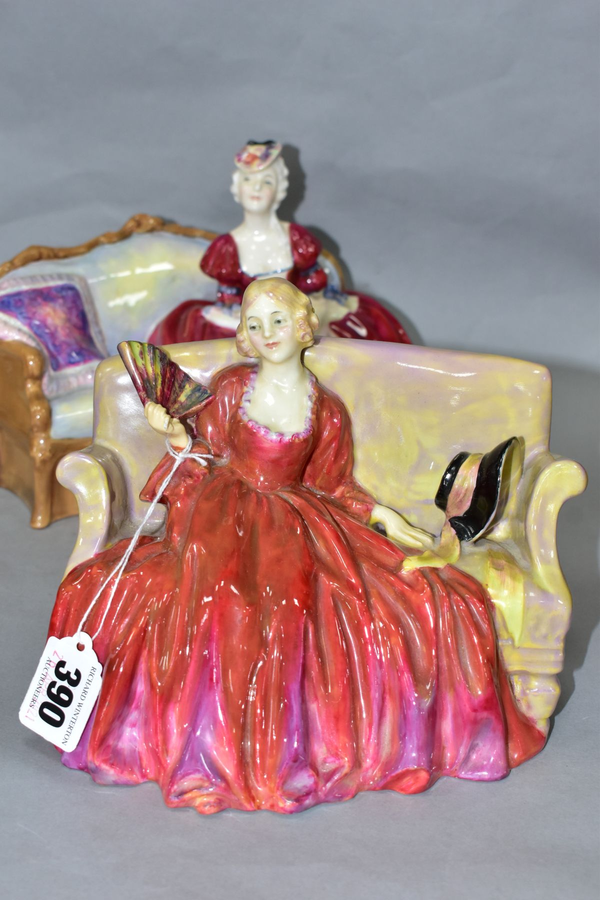 TWO ROYAL DOULTON FIGURES, 'Sweet and Twenty' HN1298 and 'Belle O'The Ball' HN1997 (2) ( - Image 2 of 12