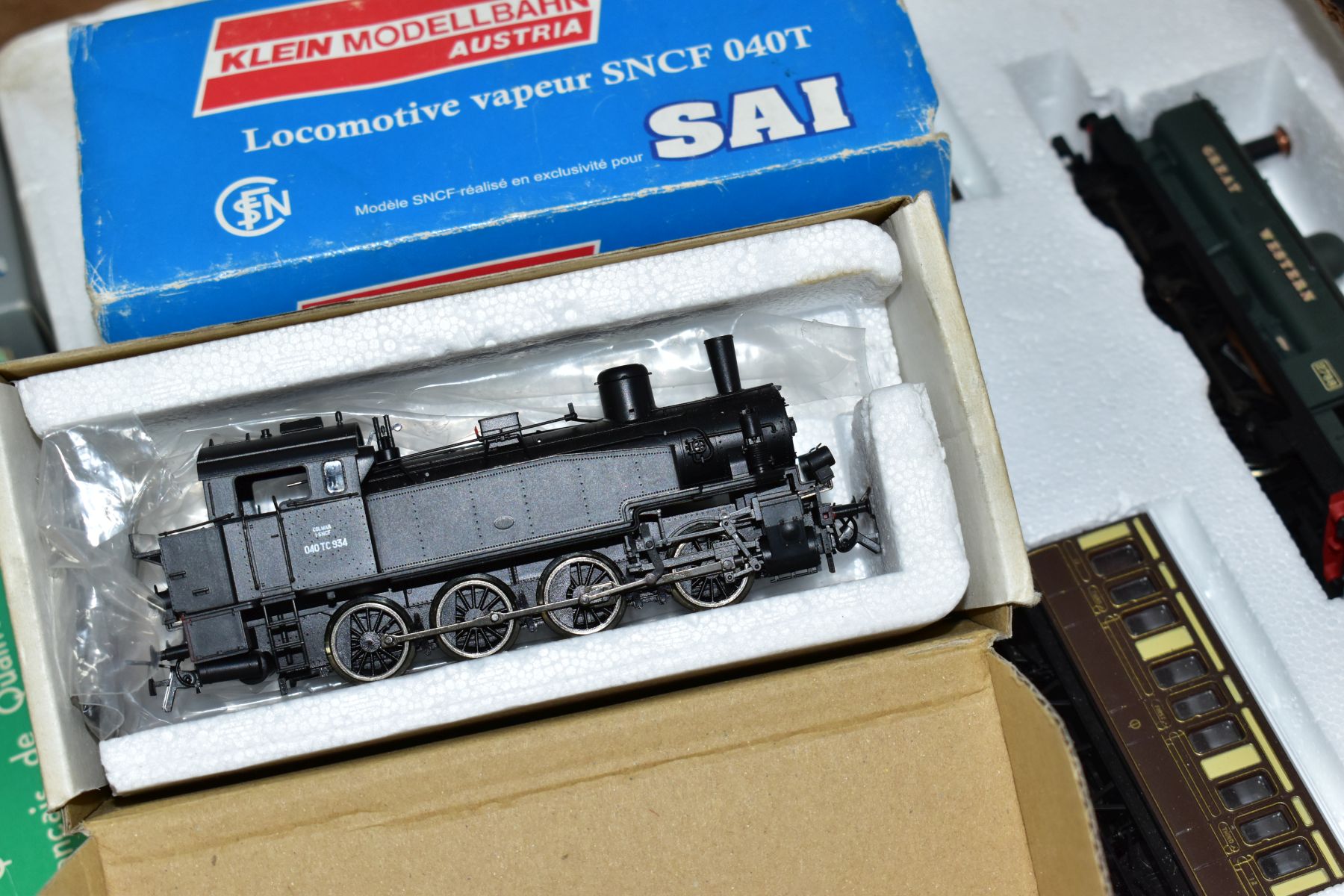 A BOXED KLEIN HO GAUGE TANK LOCOMOTIVE, No. 040 TC 934, S.N.C.F black livery (SAI1439), SAI - Bild 7 aus 7