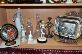 A GROUP OF CERAMICS, GLASS AND METALWARES, including a Villeroy & Bosch Magical Fairy Tales from Old