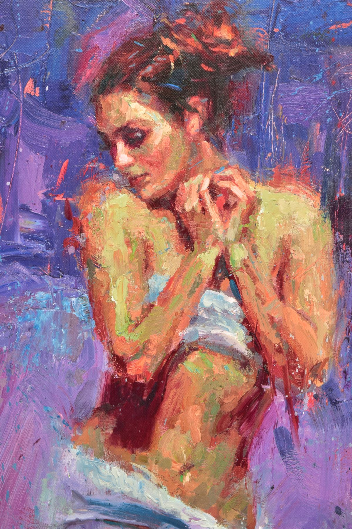 HENRY ASENICO (AMERICAN 1971), a limited edition print of a female figure 30/95, signed bottom left, - Image 4 of 10