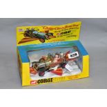 A BOXED CORGI TOYS 'CHITTY CHITTY BANG BANG' CAR, No 266, rarer version with the gold trim,