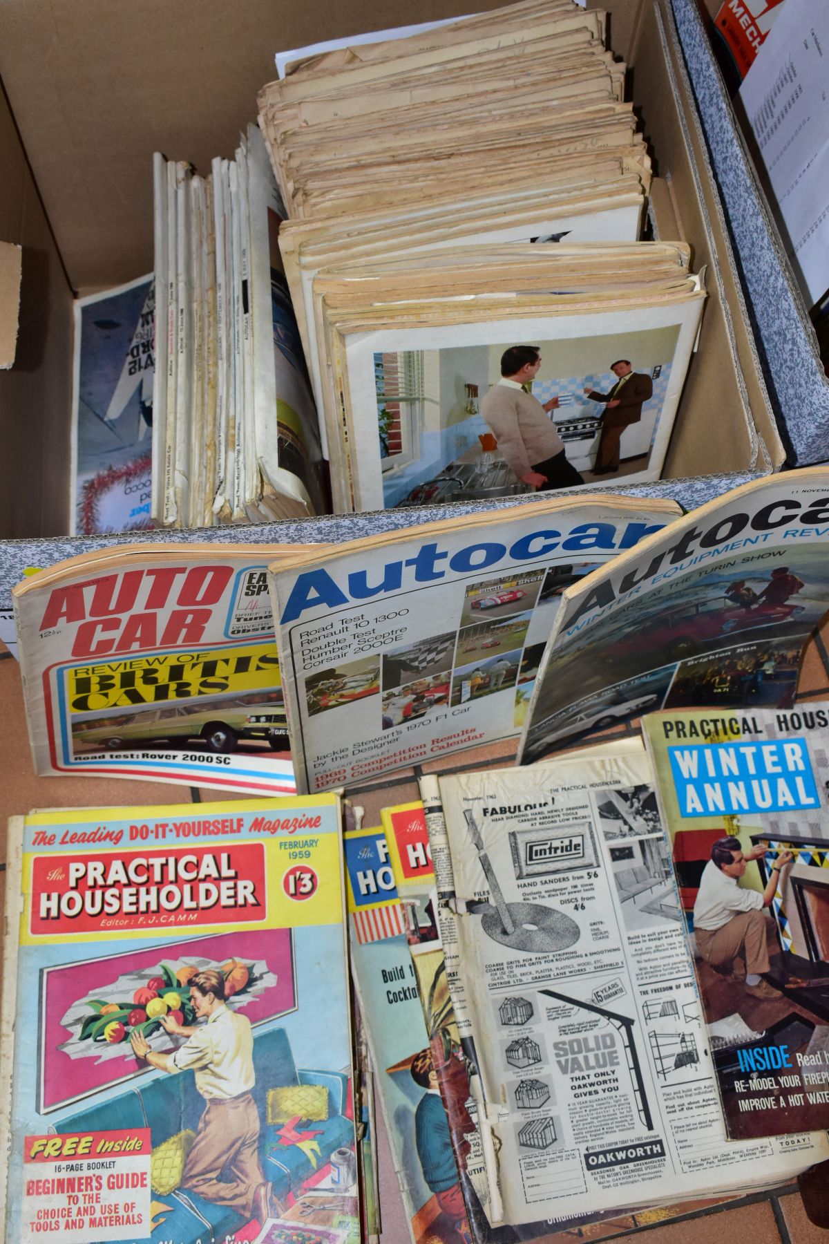SIX BOXES OF ASSORTED MAGAZINES AND BOOKS, 1960's to date, subjects include Car Mechanic, - Image 14 of 17