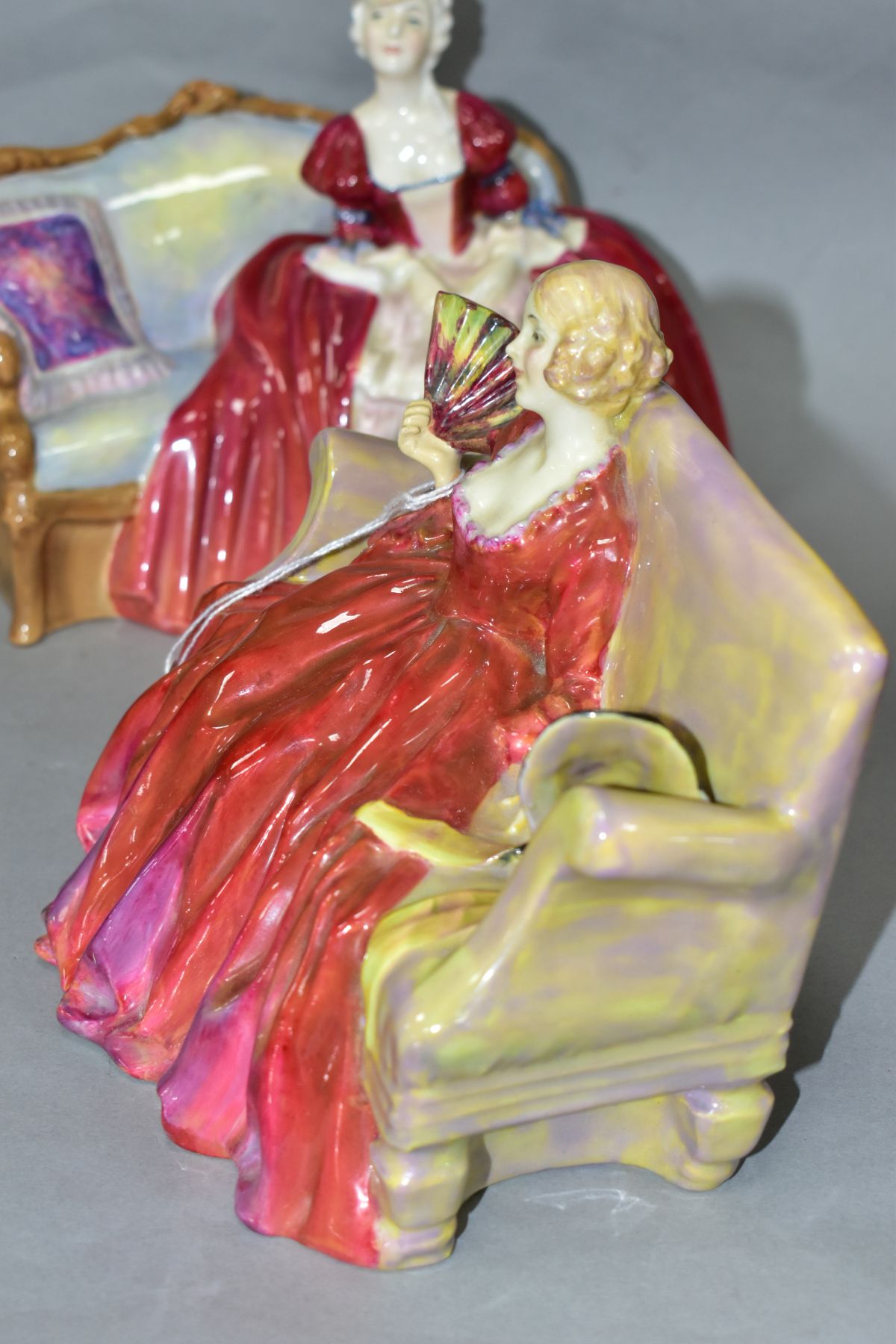 TWO ROYAL DOULTON FIGURES, 'Sweet and Twenty' HN1298 and 'Belle O'The Ball' HN1997 (2) ( - Image 5 of 12