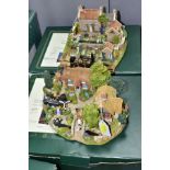 TWO BOXED LIMITED EDITION LILLIPUT LANE SCULPTURES, 'Pockerley Manor Beamish' L2432, No 487/500,