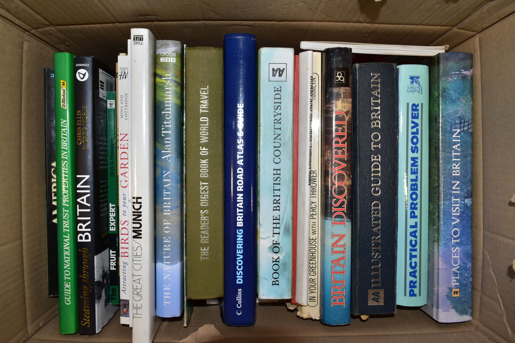 BOOKS, six boxes containing approximately two hundred hardback and paperback titles including ' - Image 7 of 10