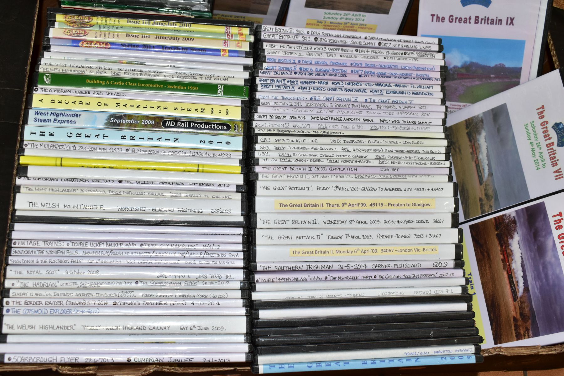 A QUANTITY OF RAILWAY RELATED DVD'S AND MAGAZINES, DVD's to include many rail tour related titles - Image 2 of 3