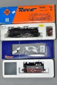 TWO BOXED ROCO HO GAUGE TANK LOCOMOTIVES, class 141, No 141 TA 670, S.N.C.F. Black livery (series 93