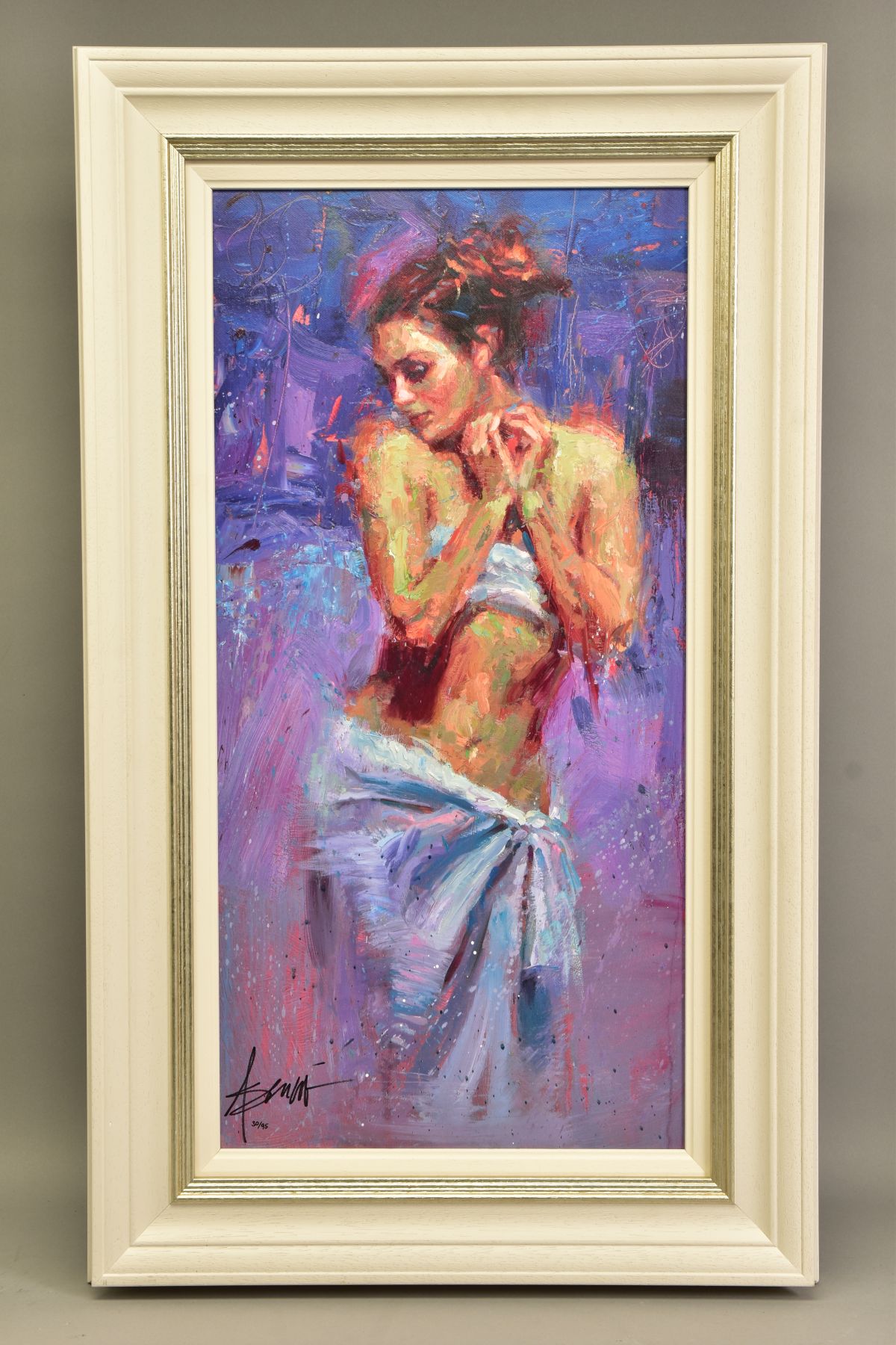 HENRY ASENICO (AMERICAN 1971), a limited edition print of a female figure 30/95, signed bottom left, - Image 2 of 10