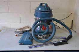 A VICTOR D9 5/5 INDUSTRIAL VACUUM CLEANER with electrified head (PAT pass and working)